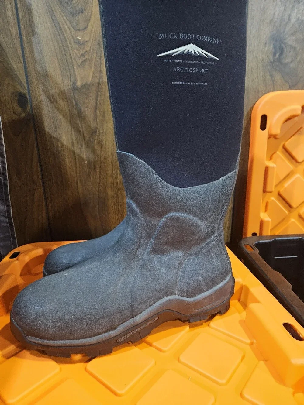 Arctic Sport Men's Waterproof Black Boots